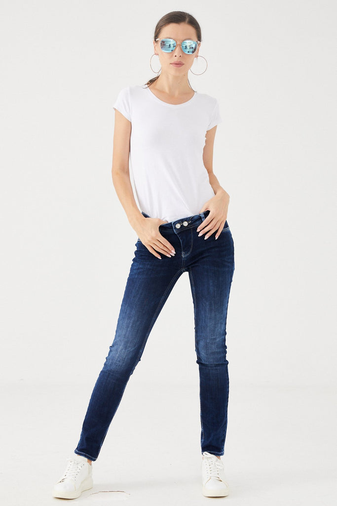 Women's High Waist Mom Jeans
