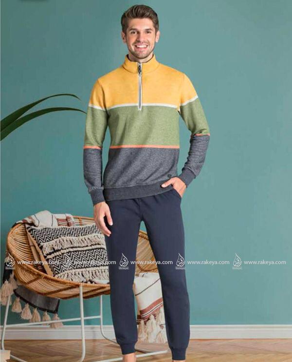 Activewear - Gray - Yellow - With Zip