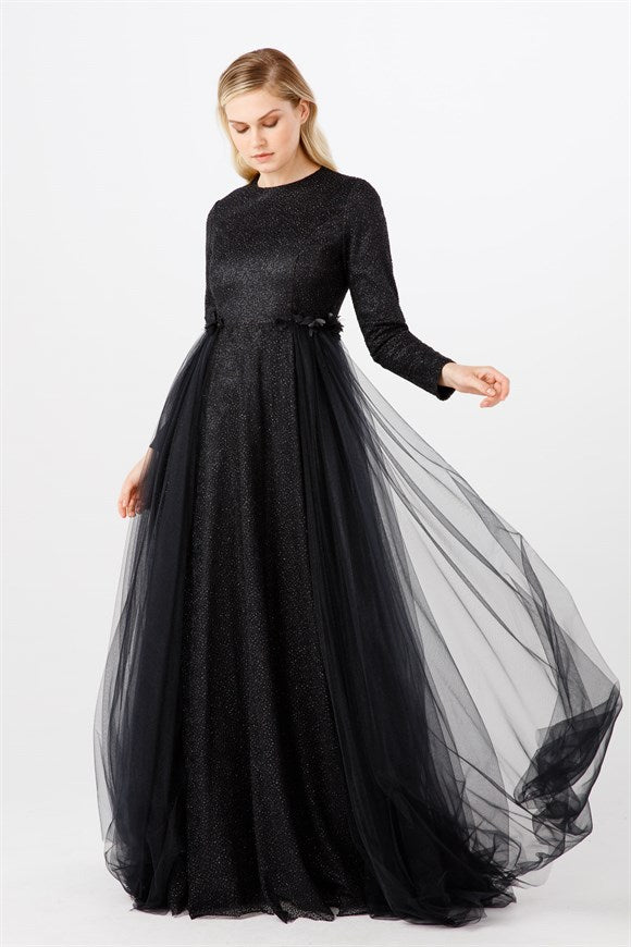 Women's Black Evening Dress