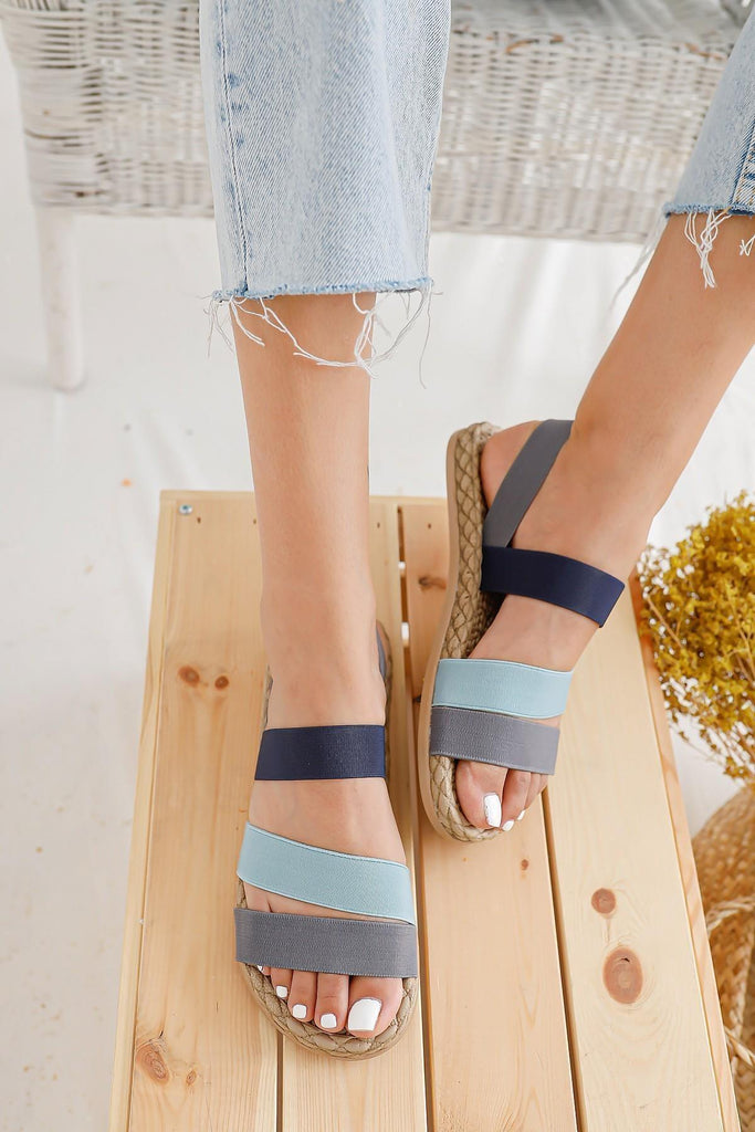 Women's Multi-color Summer Sandals