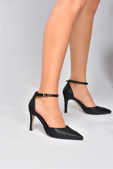 Women's Black Heeled Shoes